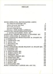 Přehled ruské literatury