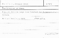 Über Literatur und Kunst