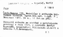 ČSSR - Unesco '75