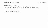 Kultura, média, komunikace