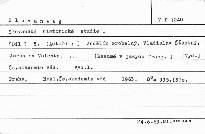 Slovanské historické studie