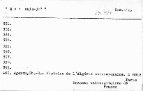 Histoire de l'Algérie contemporaine.