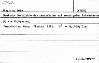 Deutsche Geschichte