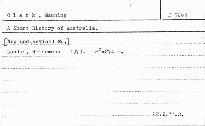 A Short History of Australia