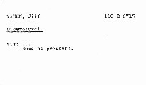 Husa na provázku