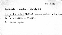 Kniha o hudbě