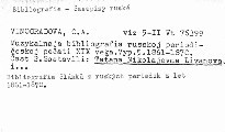 Muzykalnaja bibliografija russkoj periodičesk