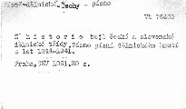 Z historie bojů české a slovenské dělnické třídy