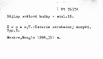 Istorija zarubežnoj muzyki XIX veka