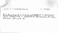 O instrumentaci tanečního jazzového orchestru