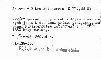 Zprávy soudců o dramatech z dějin slovanských, ježto k dosažení premie, Pražským měšťanem, panem Ferd. Fingerhutem ustanovené, v letech 1859 a 1860 byly zaslány