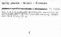 Robotnícke spevokoly na Slovensku