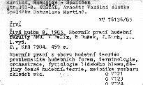 Živá hudba VIII,1983.Sborník prací hudební fa
