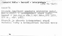 Sborník Janáčkovy akademie múzických umění
