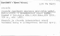 Sborník Janáčkovy akademie múzických umění