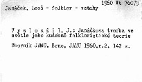 Sborník Janáčkovy akademie múzických umění