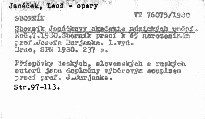 Sborník Janáčkovy akademie múzických umění