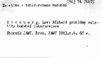 Sborník Janáčkovy akademie múzických umění
