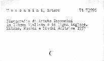 Discografia di Arturo Toscanini