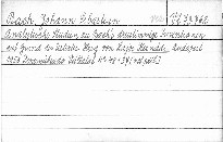 Analytische Studien zu Bach´s dreistimmige Inventionen