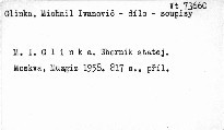 M. I. Glinka
