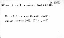 M. I. Glinka