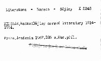 Dějiny norské literatury