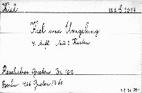 Kiel und Umgebung