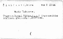 Marie Tudorovna