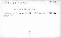 Le Post scriptum