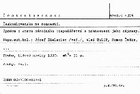 Československo na rozcestí