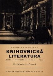 Soupis české a slovenské knihovnické literatury z let 1945-1955