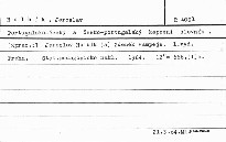 Portugalsko-český a česko-portugalský kapesní slovník