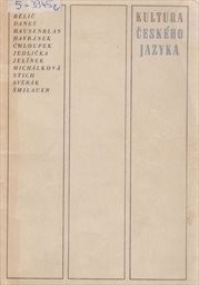 Kultura českého jazyka