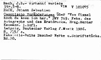 Canonische Veränderungen über "Vom Himmel hoch da komm ich her"