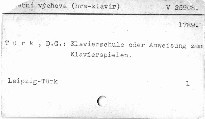 Klavierschule oder Anweisung zum Klavierspielen