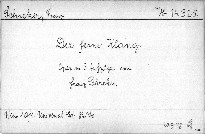 Der ferne Klang