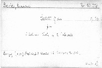 Sextett G dur für 3 Violinen,Viola und 2 Violoncel