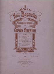 Huit bagatelles, op. 18
                        (No. 6,)
                    