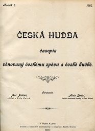 Česká hudba
(Ročník 3.)
