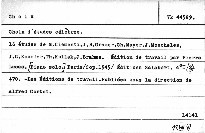 Choix d'études célebres