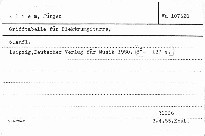 Grifftabelle für Plektrumgitarre