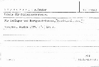 Schule für Schlaginstrumente