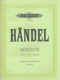 Sonate F dur für Violoncello und Pianoforte