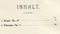 Sonate, op. 65