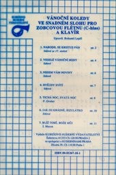 Vánoční koledy pro zobcovou flétnu a klavír