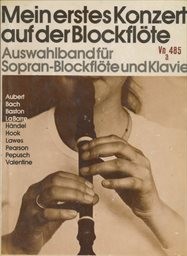 Mein erstes Konzert auf der Blockflöte