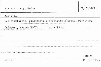 Sestetto per clarinetto, pianoforte e quartetto