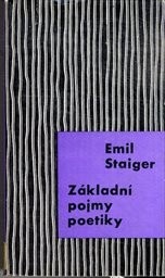 Základní pojmy poetiky