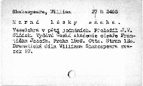 Marná lásky snaha